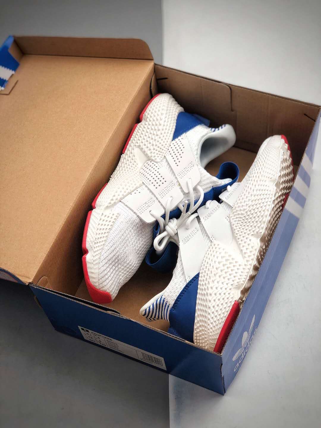 Adidas Originals Prophere White Blue EH0950 - Shop Now! Adidas Originals Prophere White Blue EH0950 - Shop Now!