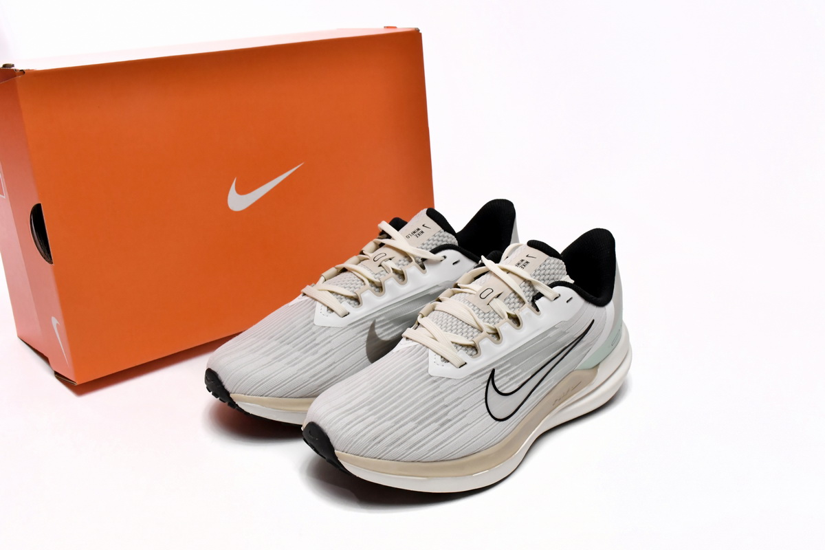 Nike Air Winflo 9 Low Tops White Green DV9121-011 | Wear-Resistant, Shock-Absorbing Sneakers Nike Air Winflo 9 Low Tops White Green DV9121-011 | Wear-Resistant, Shock-Absorbing Sneakers