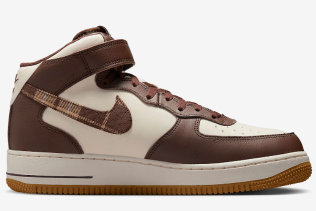 Nike Air Force 1 Mid 'Brown Plaid' DV0792-100 | Shop the Latest Styles Nike Air Force 1 Mid 'Brown Plaid' DV0792-100 | Shop the Latest Styles