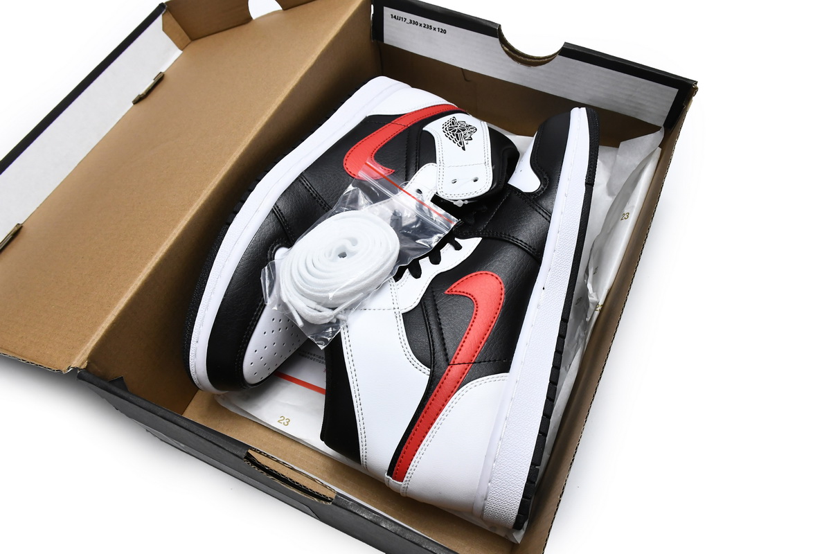 Air Jordan 1 Mid 'Chile Red' 554724-075 - Classic Style with Vibrant Appeal Air Jordan 1 Mid 'Chile Red' 554724-075 - Classic Style with Vibrant Appeal