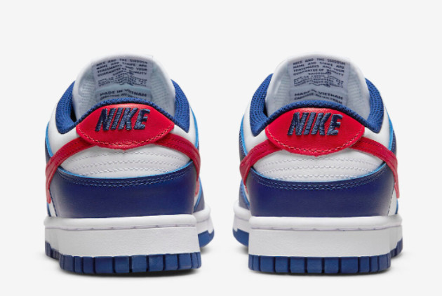 Nike Dunk Low WMNS 'USA' White/Royal-University Red DD1503-119 - Trendy Sneakers for Women Nike Dunk Low WMNS 'USA' White/Royal-University Red DD1503-119 - Trendy Sneakers for Women
