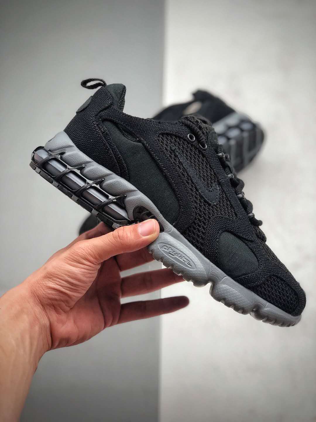 Nike Stussy x Air Zoom Spiridon Caged 2 | Black Cool Grey CQ5486-001 - Limited Edition Release