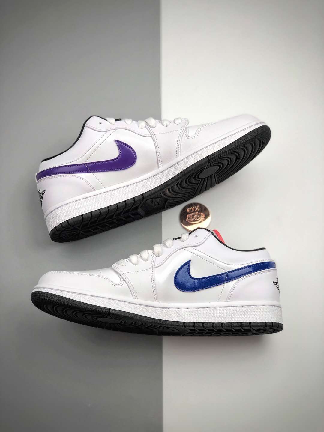 Air Jordan 1 Low 'Multi-Color Swoosh' CW7009-100 | Iconic Style and Vibrant Design