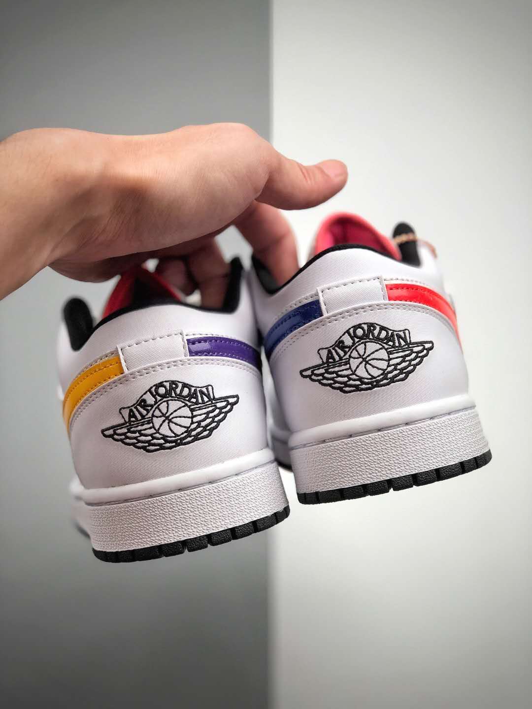 Air Jordan 1 Low 'Multi-Color Swoosh' CW7009-100 | Iconic Style and Vibrant Design