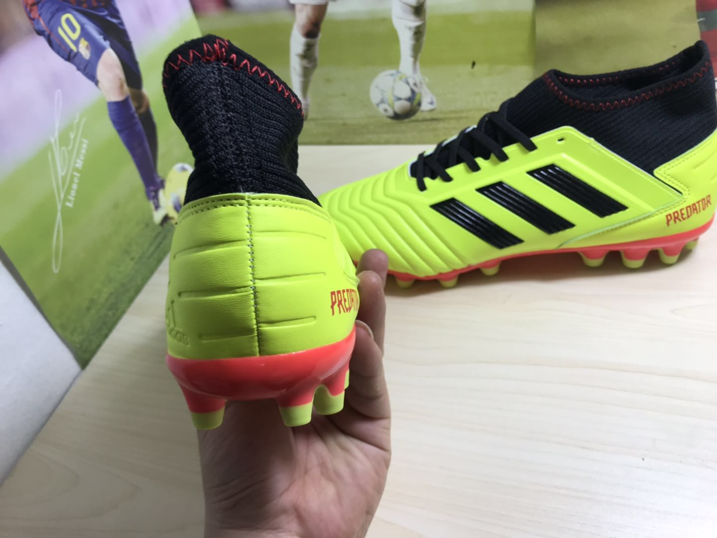 Adidas Predator 18.3 Ag J Football Shoes BB7748 - Performance meets style for young footballers Adidas Predator 18.3 Ag J Football Shoes BB7748 - Performance meets style for young footballers