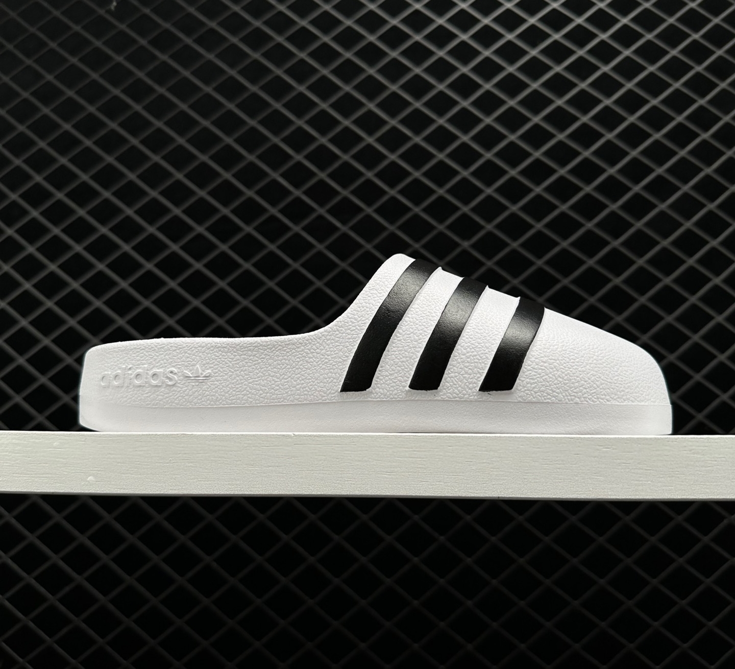 Adidas Adifom Adilette Slide 'White Black' HQ7219 - Stylish and Comfortable Slide Sandals