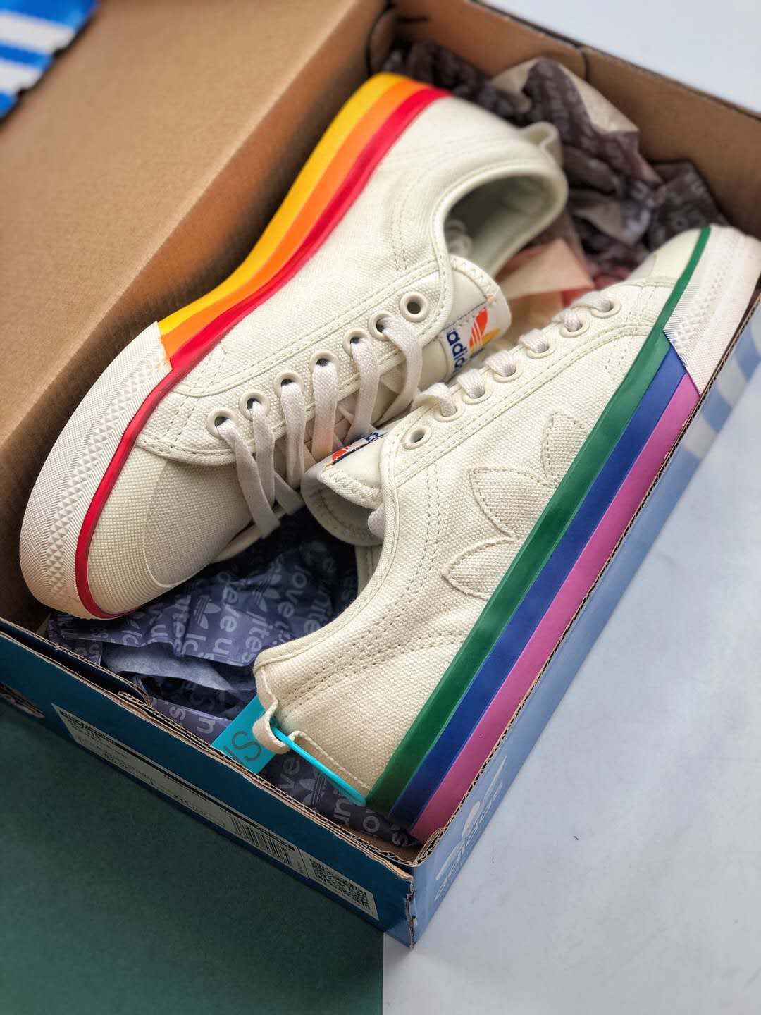 Adidas Nizza 'Pride' EF2319 - Stylish Pride Collection Footwear Adidas Nizza 'Pride' EF2319 - Stylish Pride Collection Footwear