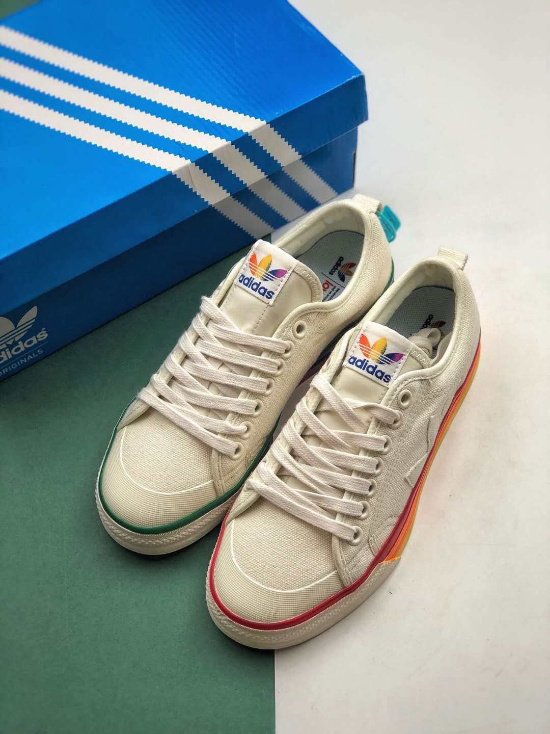Adidas Nizza 'Pride' EF2319 - Stylish Pride Collection Footwear Adidas Nizza 'Pride' EF2319 - Stylish Pride Collection Footwear
