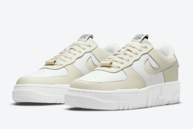 Nike Air Force 1 Pixel 'Cashmere' Cashmere/Black-Sail-White CK6649-702 - Stylish and Comfortable Sneakers Nike Air Force 1 Pixel 'Cashmere' Cashmere/Black-Sail-White CK6649-702 - Stylish and Comfortable Sneakers