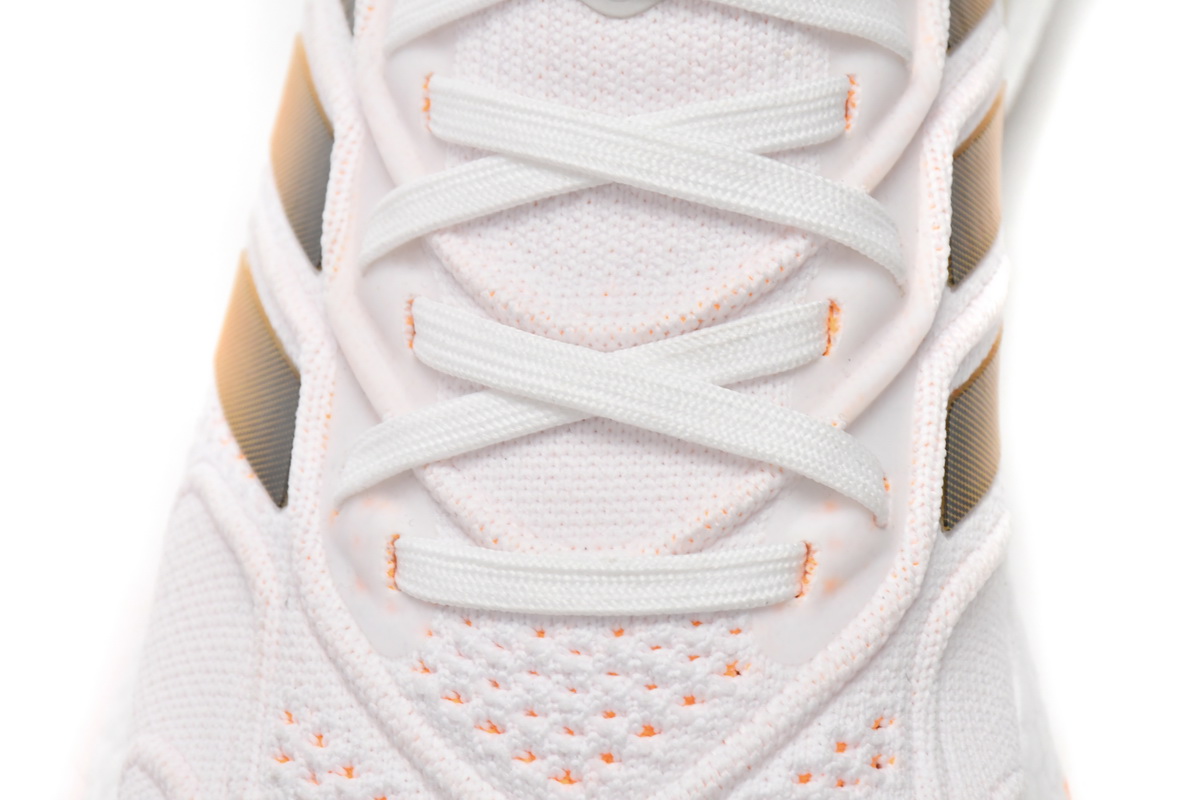 Adidas UltraBoost 22 Heat.RDY 'White Flash Orange' GZ0129 - High-Performance Running Shoes Adidas UltraBoost 22 Heat.RDY 'White Flash Orange' GZ0129 - High-Performance Running Shoes