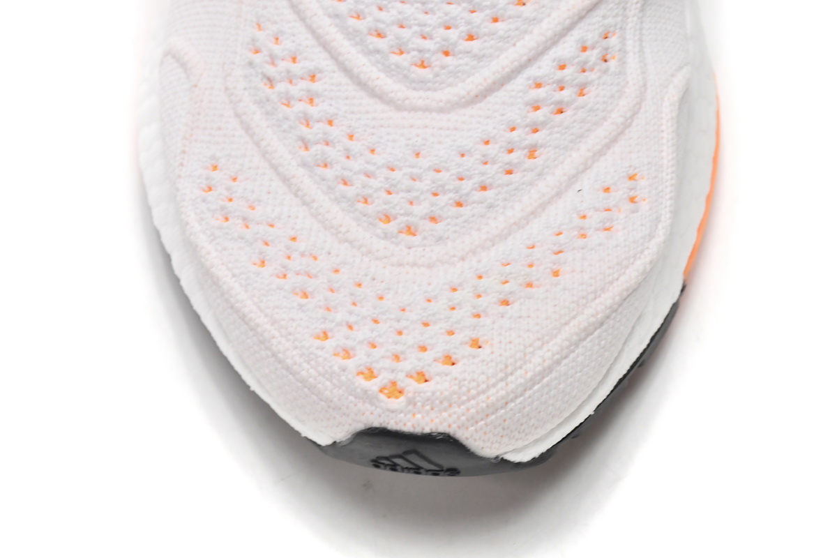 Adidas UltraBoost 22 Heat.RDY 'White Flash Orange' GZ0129 - High-Performance Running Shoes Adidas UltraBoost 22 Heat.RDY 'White Flash Orange' GZ0129 - High-Performance Running Shoes