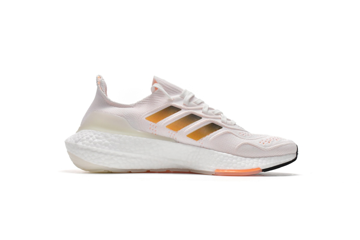 Adidas UltraBoost 22 Heat.RDY 'White Flash Orange' GZ0129 - High-Performance Running Shoes Adidas UltraBoost 22 Heat.RDY 'White Flash Orange' GZ0129 - High-Performance Running Shoes