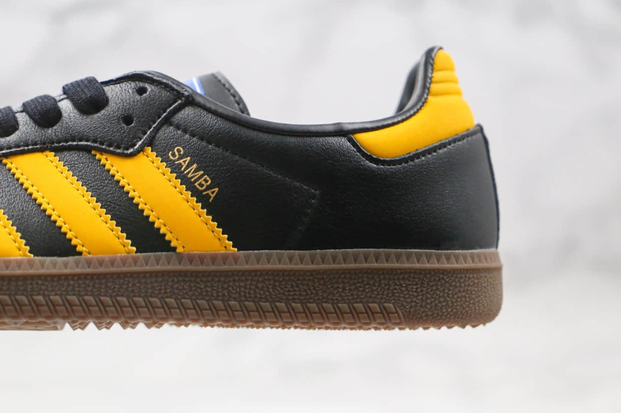 Adidas Samba OG Black Yellow EG9326 - Stylish Classic Sneakers Adidas Samba OG Black Yellow EG9326 - Stylish Classic Sneakers