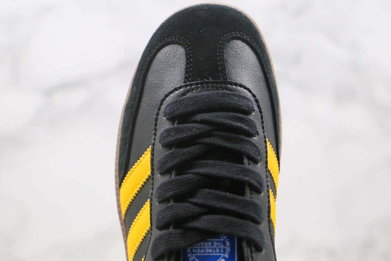 Adidas Samba OG Black Yellow EG9326 - Stylish Classic Sneakers Adidas Samba OG Black Yellow EG9326 - Stylish Classic Sneakers