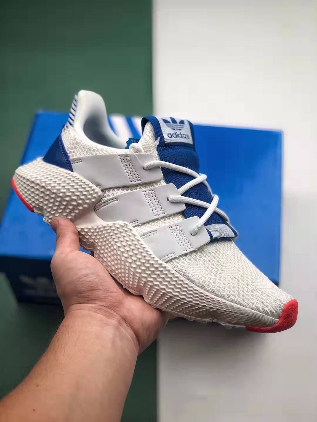 Adidas Originals Prophere White Blue EH0950 | Stylish Footwear