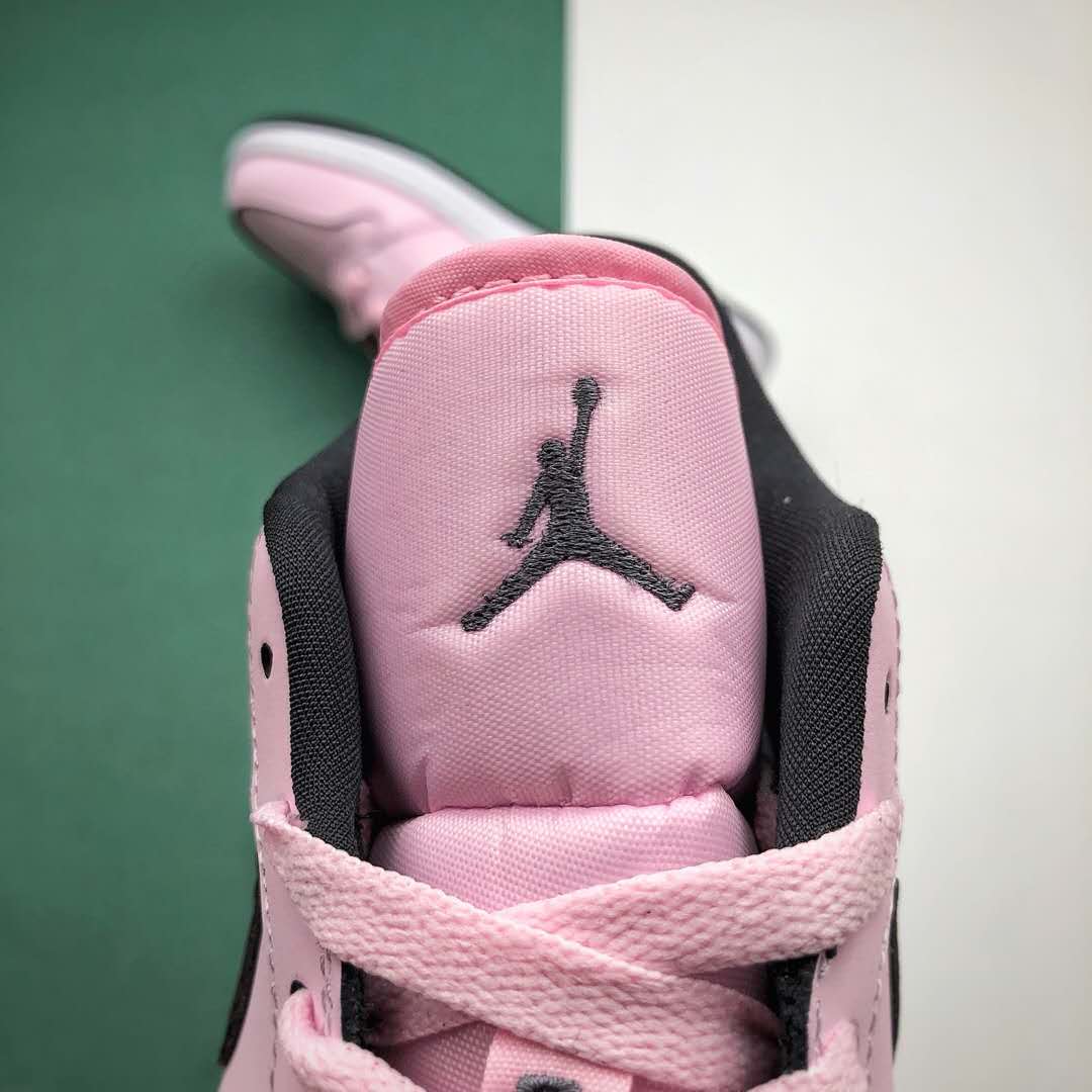 Air Jordan 1 Mid 'Pink Foam' 555112-601 | Iconic Style & Pastel Pink Air Jordan 1 Mid 'Pink Foam' 555112-601 | Iconic Style & Pastel Pink