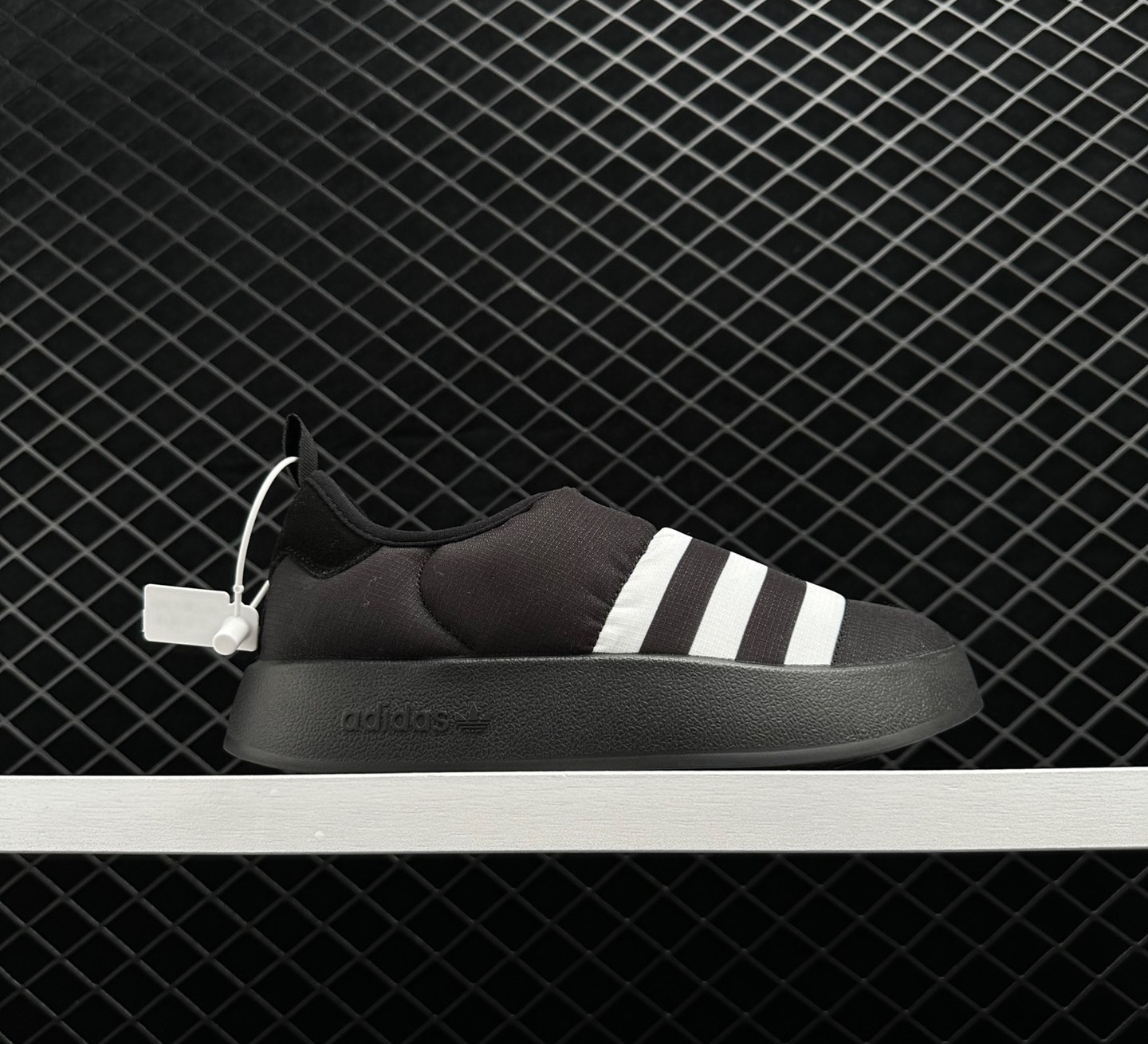 Adidas Puffylette 'Black Grey' GY4559 - Stylish and Comfortable Footwear