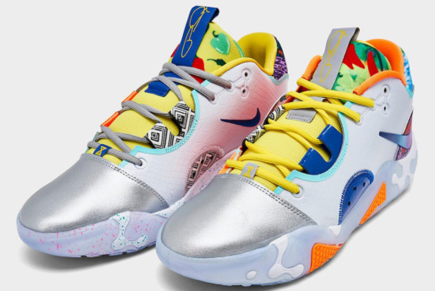 Nike PG 6 Opti Yellow/Metallic Silver-Total Orange - Shop Now Nike PG 6 Opti Yellow/Metallic Silver-Total Orange - Shop Now