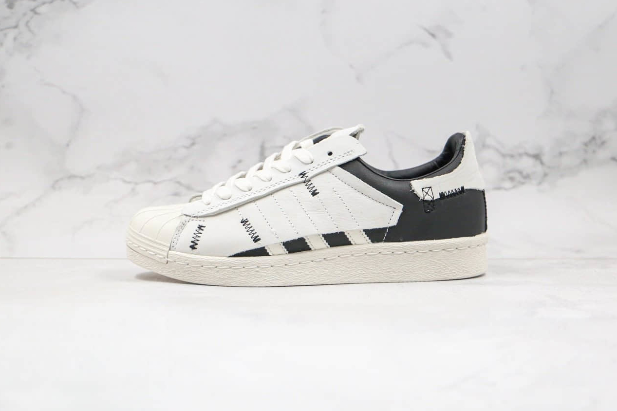 Adidas Superstar WS1 'Deconstructed White Stripes' FV3023 - Sleek and Stylish Men's Sneakers