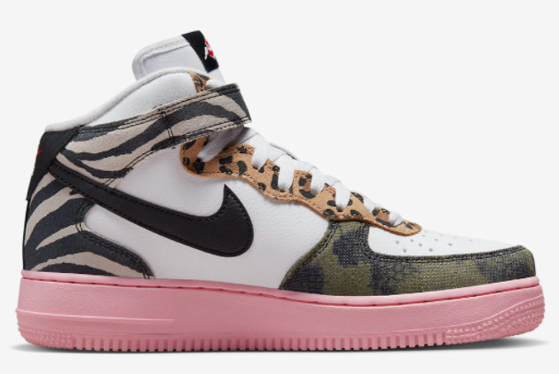 Nike Air Force 1 Mid 'Animal Instinct' DZ4841-100 - Premium Style and Exceptional Comfort Nike Air Force 1 Mid 'Animal Instinct' DZ4841-100 - Premium Style and Exceptional Comfort