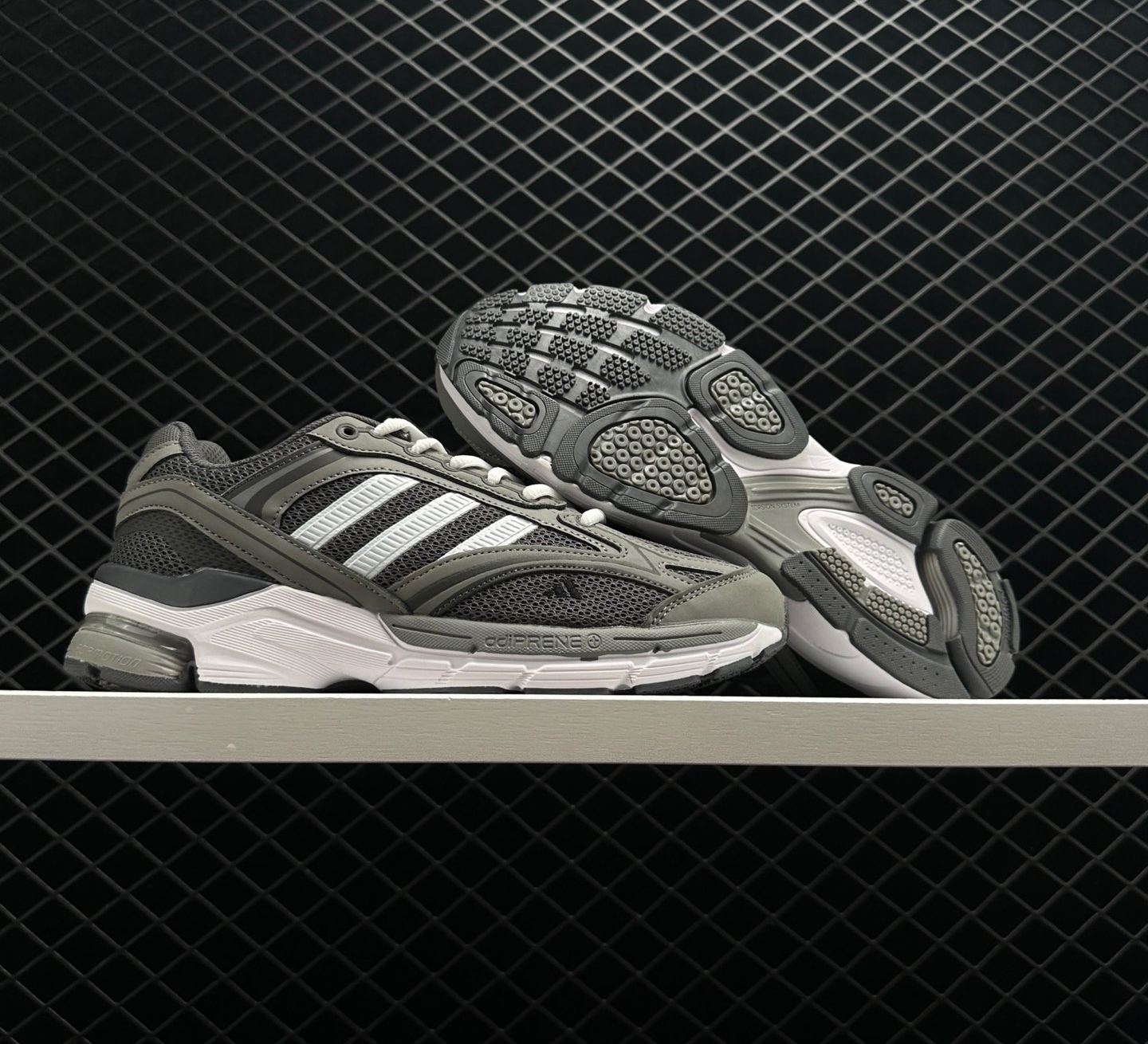 Adidas Spiritain 2000 'Grey Black' GW5827 - Retro Style Sneakers for Men