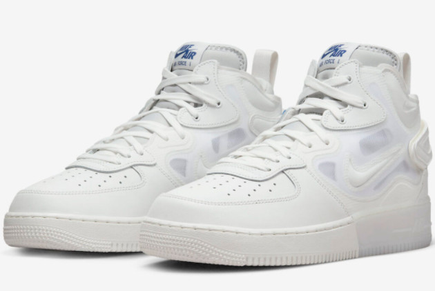 Nike Air Force 1 Mid React 'White' DQ1872-101 - Fashionable and Comfortable Sneakers Nike Air Force 1 Mid React 'White' DQ1872-101 - Fashionable and Comfortable Sneakers
