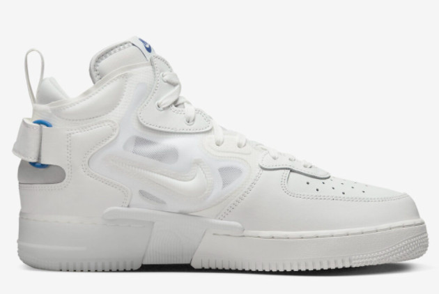 Nike Air Force 1 Mid React 'White' DQ1872-101 - Fashionable and Comfortable Sneakers Nike Air Force 1 Mid React 'White' DQ1872-101 - Fashionable and Comfortable Sneakers