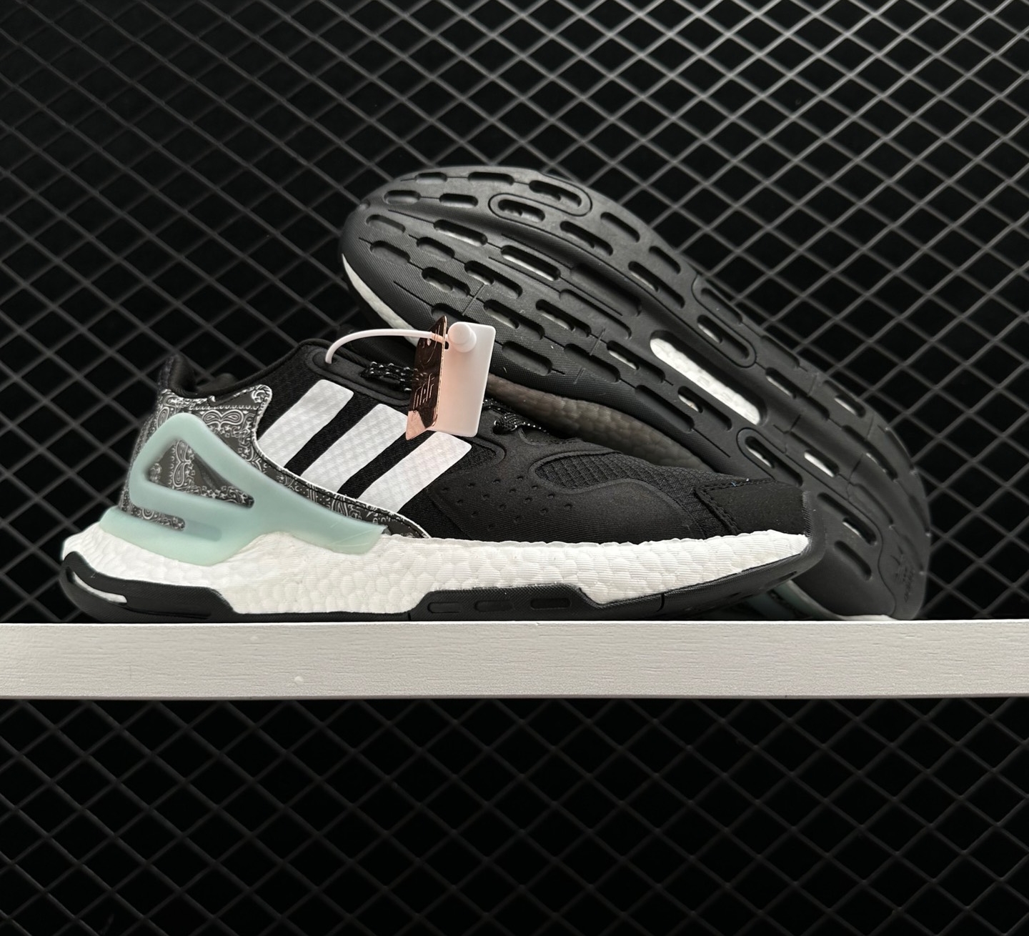 Adidas Day Jogger Black White Light Blue Shoes FV4538 - Stylish and Comfortable Footwear Adidas Day Jogger Black White Light Blue Shoes FV4538 - Stylish and Comfortable Footwear