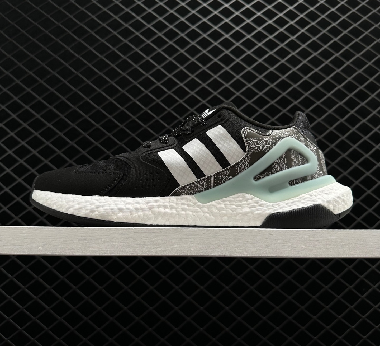 Adidas Day Jogger Black White Light Blue Shoes FV4538 - Stylish and Comfortable Footwear Adidas Day Jogger Black White Light Blue Shoes FV4538 - Stylish and Comfortable Footwear