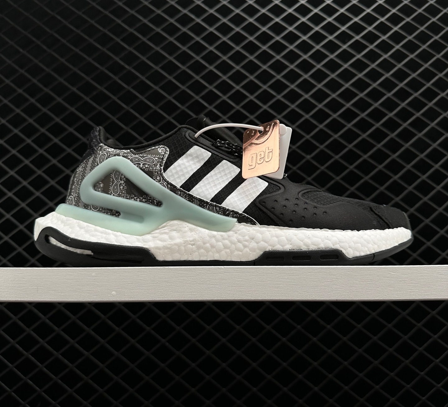 Adidas Day Jogger Black White Light Blue Shoes FV4538 - Stylish and Comfortable Footwear