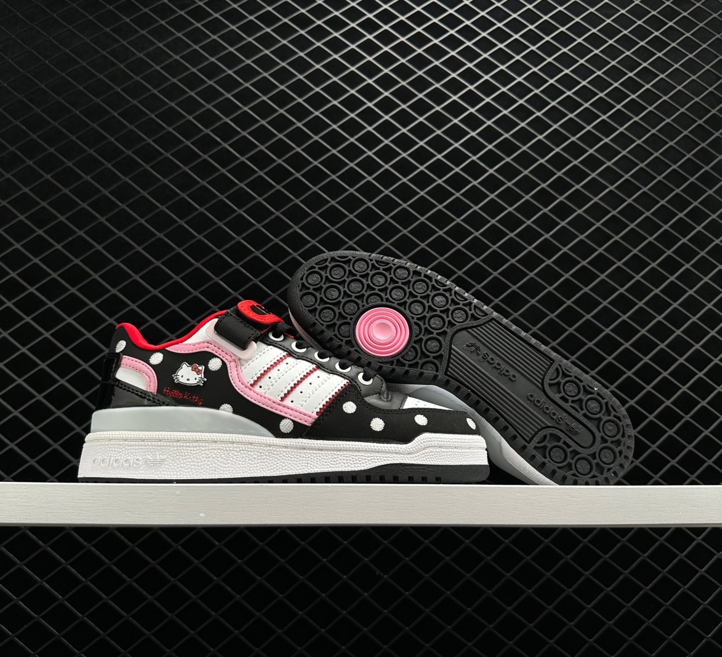 Adidas x Hello Kitty Forum Low 'Polka Dot' Sneakers (GW7167) Adidas x Hello Kitty Forum Low 'Polka Dot' Sneakers (GW7167)