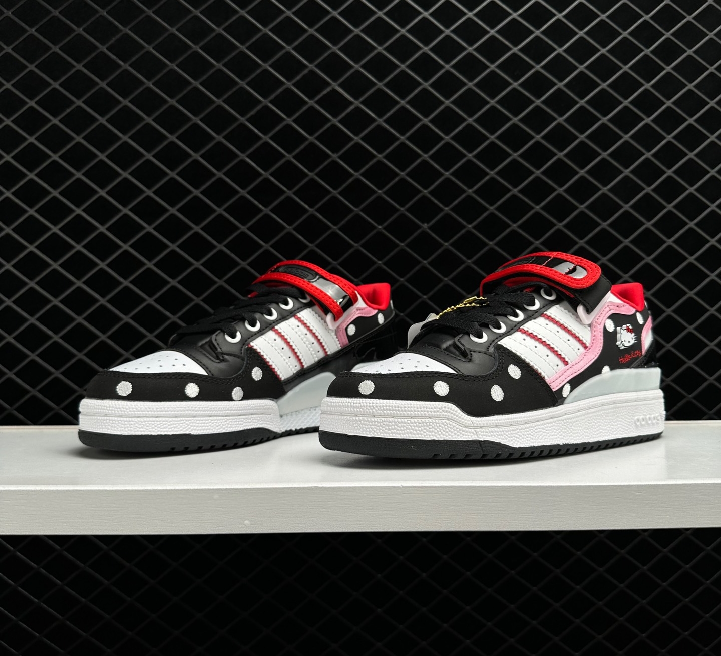 Adidas x Hello Kitty Forum Low 'Polka Dot' Sneakers (GW7167) Adidas x Hello Kitty Forum Low 'Polka Dot' Sneakers (GW7167)