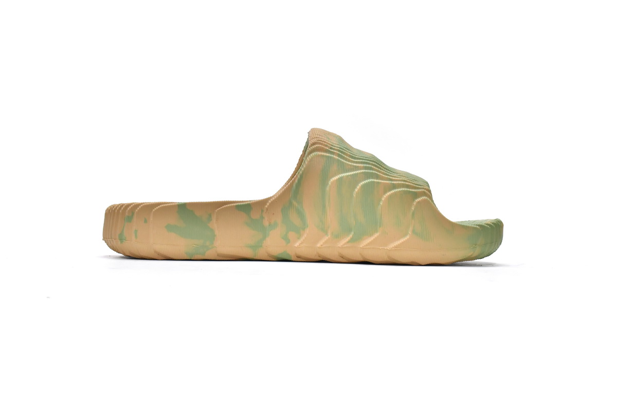 Adidas Adilette 22 Slides - Magic Lime Desert Sand GY1597 Adidas Adilette 22 Slides - Magic Lime Desert Sand GY1597