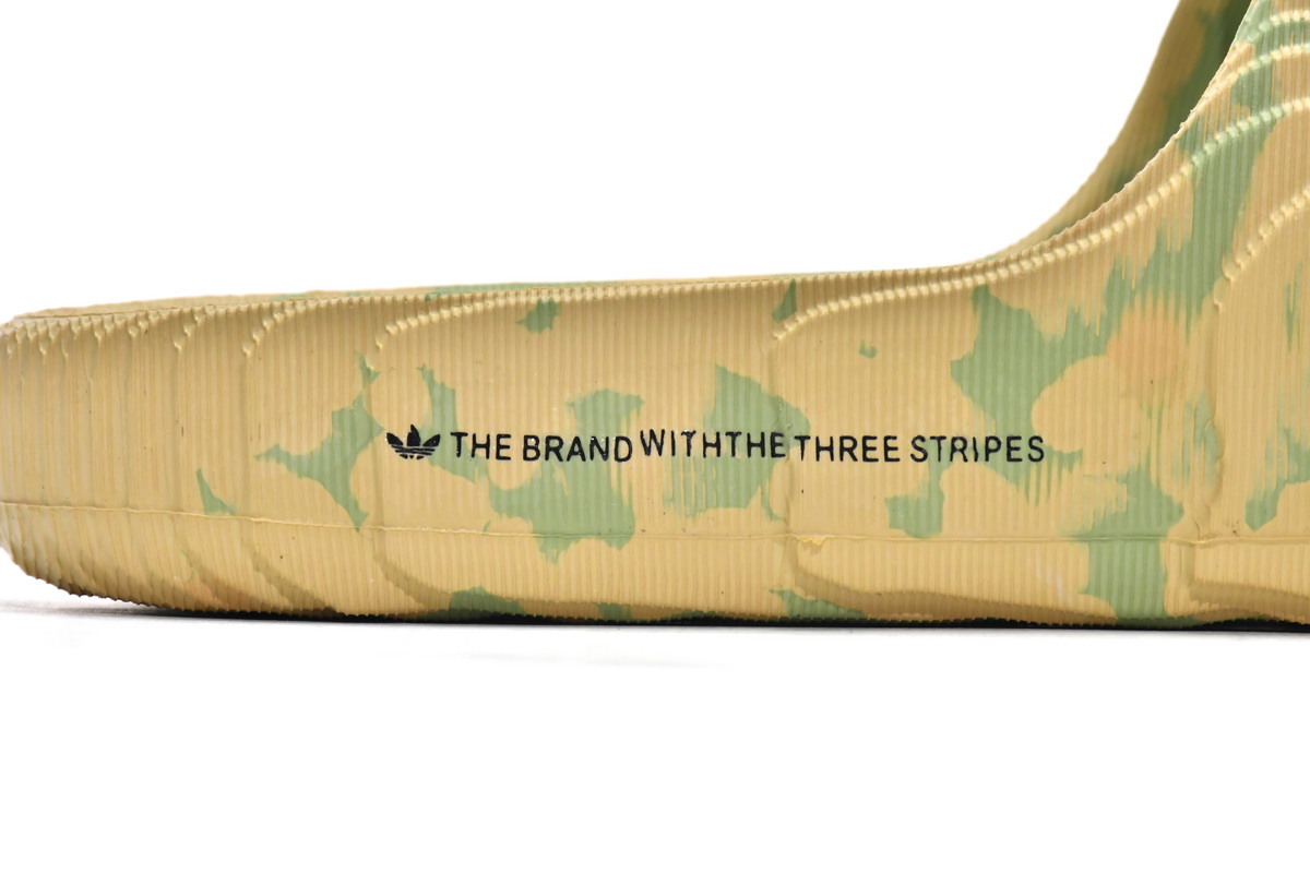 Adidas Adilette 22 Slides - Magic Lime Desert Sand GY1597 Adidas Adilette 22 Slides - Magic Lime Desert Sand GY1597
