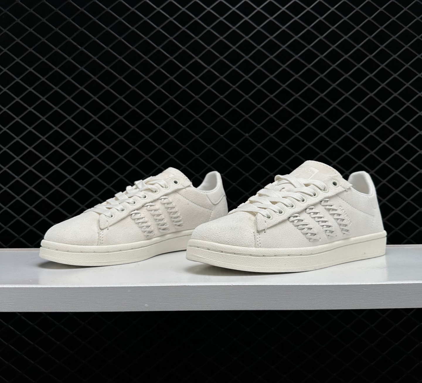 Adidas Originals Campus Color FTWWHT FTWWHT OWHITE HQ7013 - Authentic Sneakers