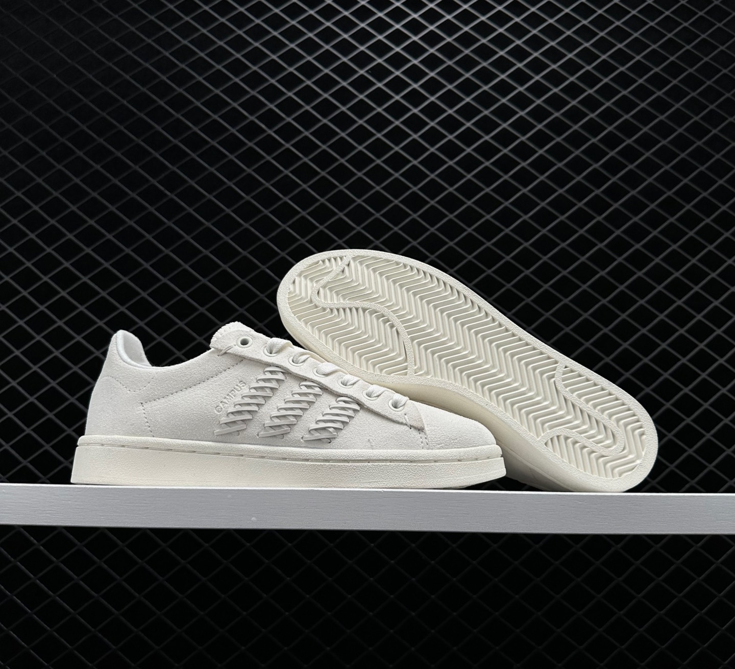 Adidas Originals Campus Color FTWWHT FTWWHT OWHITE HQ7013 - Authentic Sneakers