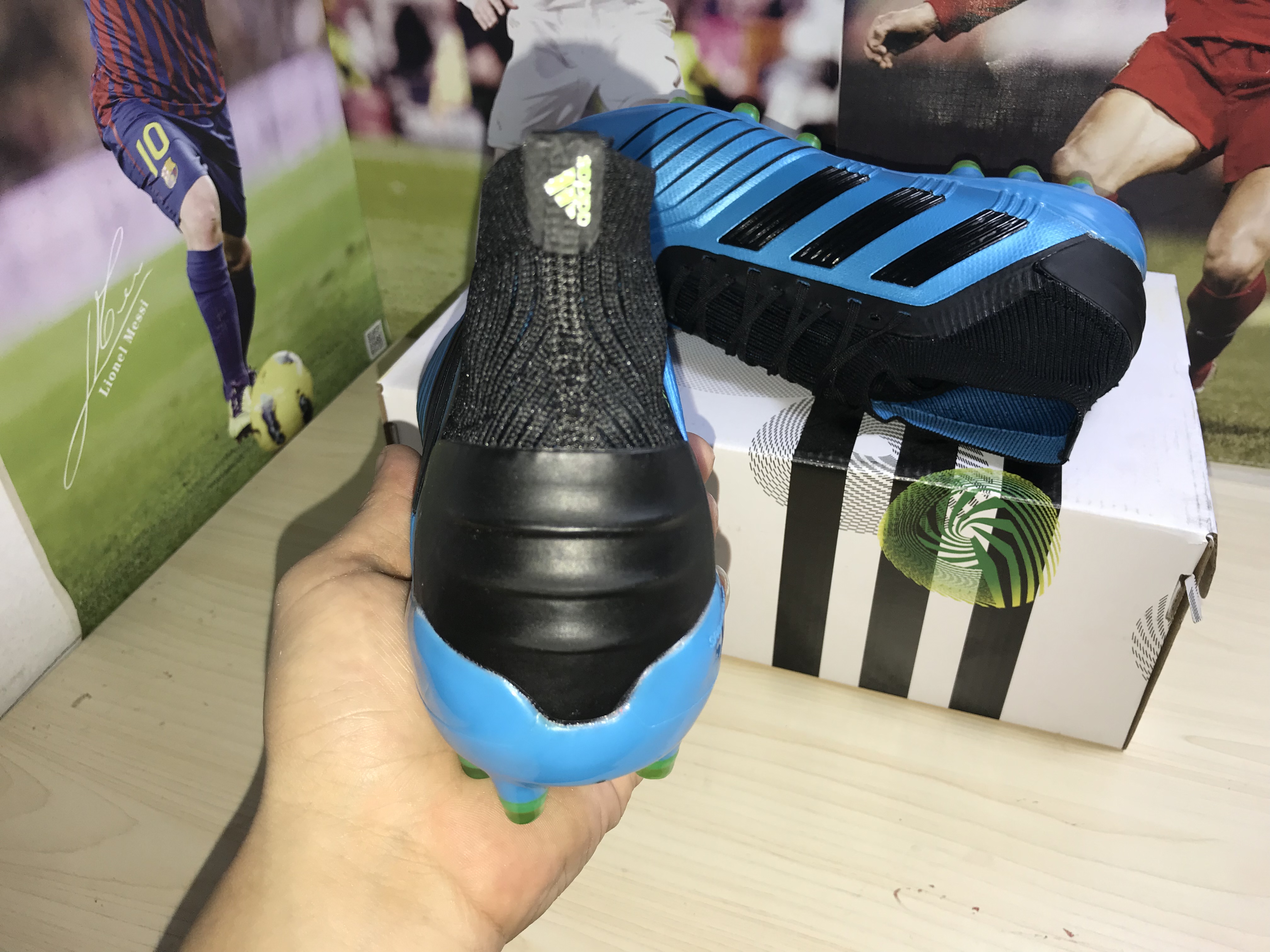 Adidas Predator 19.1 Ag Blue Black F99970 Football Boots Adidas Predator 19.1 Ag Blue Black F99970 Football Boots