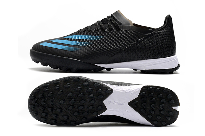 Adidas X Ghosted.1 TF - Black Blue | Lightweight Turf Football Shoes Adidas X Ghosted.1 TF - Black Blue | Lightweight Turf Football Shoes