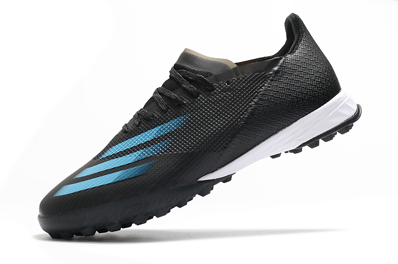 Adidas X Ghosted.1 TF - Black Blue | Lightweight Turf Football Shoes Adidas X Ghosted.1 TF - Black Blue | Lightweight Turf Football Shoes