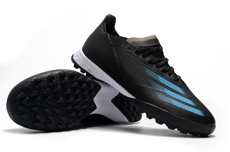 Adidas X Ghosted.1 TF - Black Blue | Lightweight Turf Football Shoes Adidas X Ghosted.1 TF - Black Blue | Lightweight Turf Football Shoes