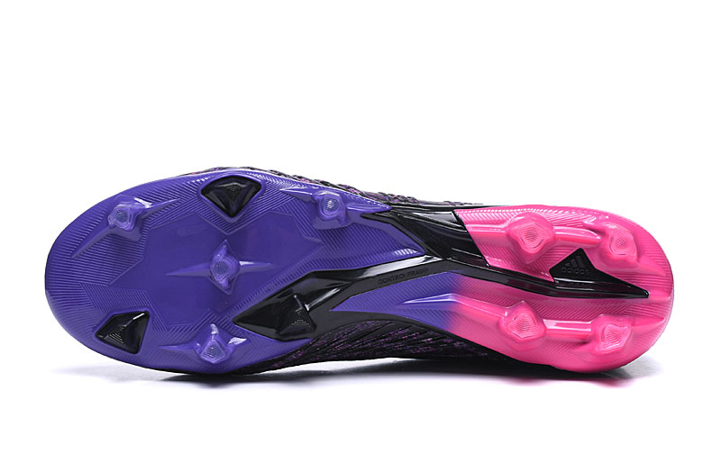 Adidas Predator 19+ Firm Ground Boots Black Pink Blue - Superior Performance & Style Adidas Predator 19+ Firm Ground Boots Black Pink Blue - Superior Performance & Style