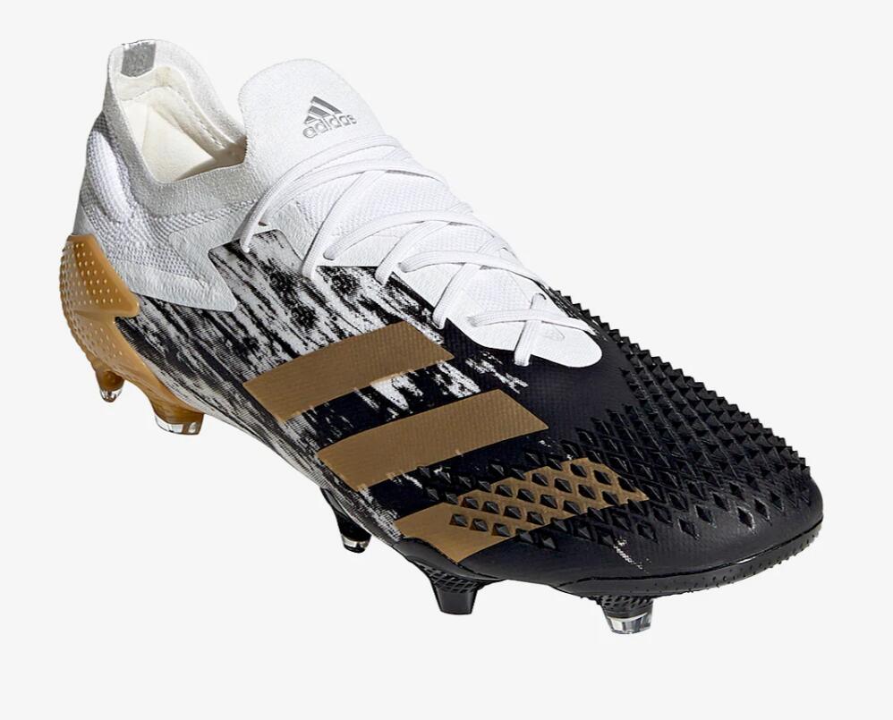 Adidas Predator Mutator 20.1 Low FG White Gold Metallic - FW9182 Adidas Predator Mutator 20.1 Low FG White Gold Metallic - FW9182