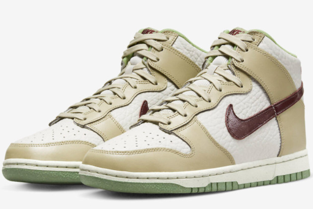 Nike Dunk High Tumbled White Tan DX8956-001 - Premium Quality with Classic Style Nike Dunk High Tumbled White Tan DX8956-001 - Premium Quality with Classic Style