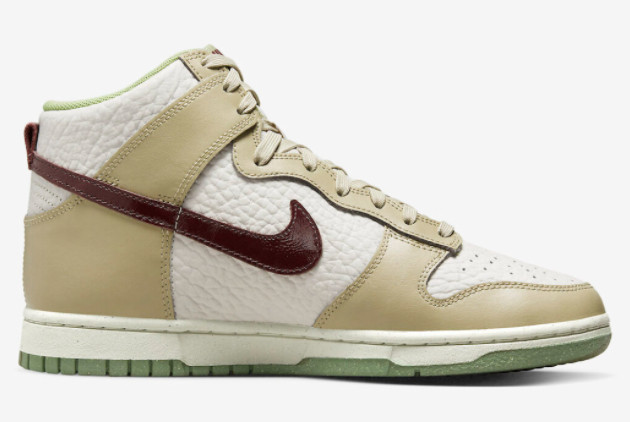 Nike Dunk High Tumbled White Tan DX8956-001 - Premium Quality with Classic Style Nike Dunk High Tumbled White Tan DX8956-001 - Premium Quality with Classic Style