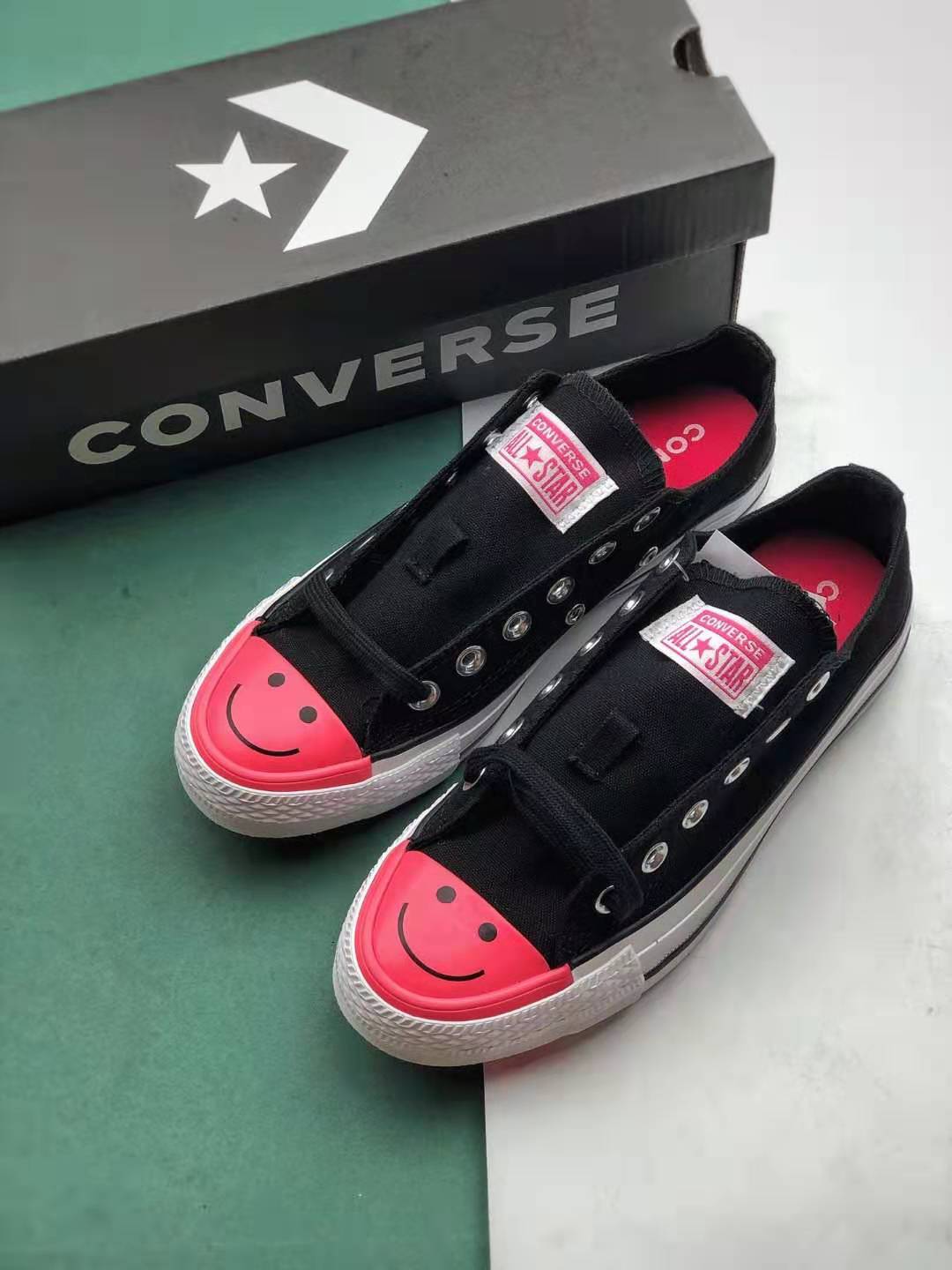 Converse Chuck Taylor All Star Low 164425C - Neon Nights Black/Racer Pink Converse Chuck Taylor All Star Low 164425C - Neon Nights Black/Racer Pink
