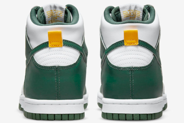 Nike Dunk High GS White Green Gold DV7072-300 - Stylish and Versatile Sneakers for Kids Nike Dunk High GS White Green Gold DV7072-300 - Stylish and Versatile Sneakers for Kids