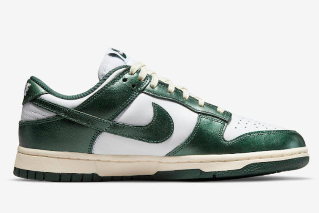 Nike Dunk Low Vintage Green DQ8580-100 - Classic Style with a Retro Twist