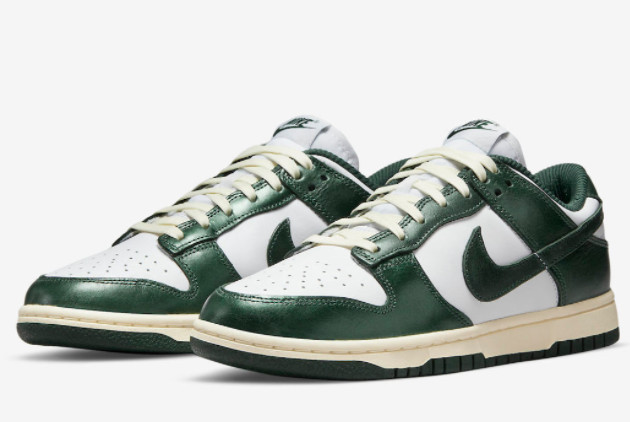 Nike Dunk Low Vintage Green DQ8580-100 - Classic Style with a Retro Twist