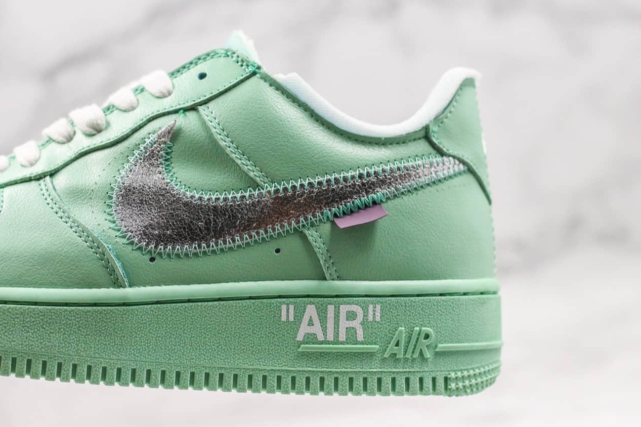 Air Force 1 Low X Off-White Green Silver CI1173-300 - Limited Edition Collaboration Air Force 1 Low X Off-White Green Silver CI1173-300 - Limited Edition Collaboration