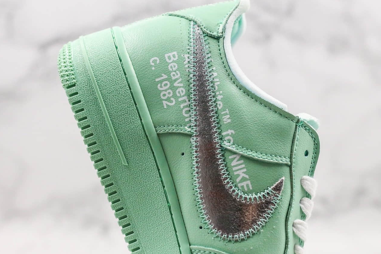 Air Force 1 Low X Off-White Green Silver CI1173-300 - Limited Edition Collaboration Air Force 1 Low X Off-White Green Silver CI1173-300 - Limited Edition Collaboration